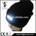 Mujeres de punto de invierno sombrero sexy señoras noche runing beanies invierno con luz led